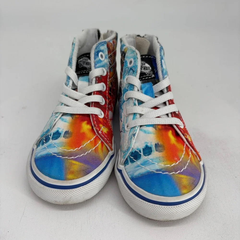 Vans x One Piece Sk8-Hi Zip Toddler 8 Anime Graphic Sneakers Manga Collector